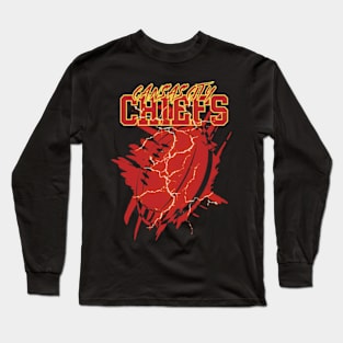 chiefs football Long Sleeve T-Shirt